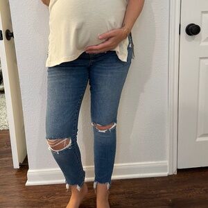 Abercrombie maternity jeans
